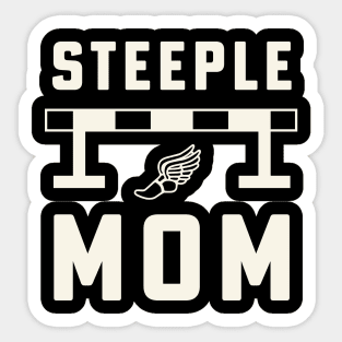 Steeplechase Mom Steeplechase 3000m Track and Field Sticker